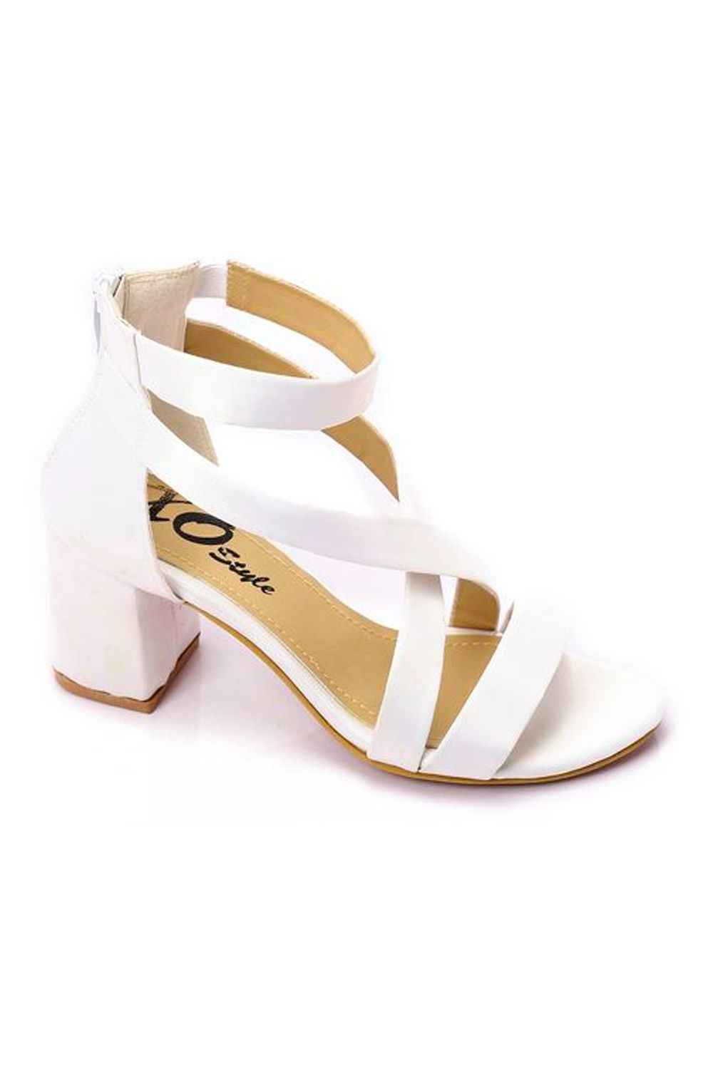 XO Style Plain High Heels Sandals