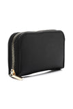 XO Style Elegant Leather Zipper Wallet