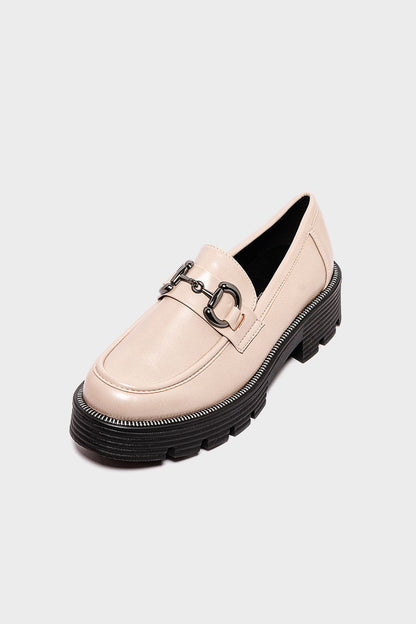 Shoeroom Chunky Heel Loafer Shoes