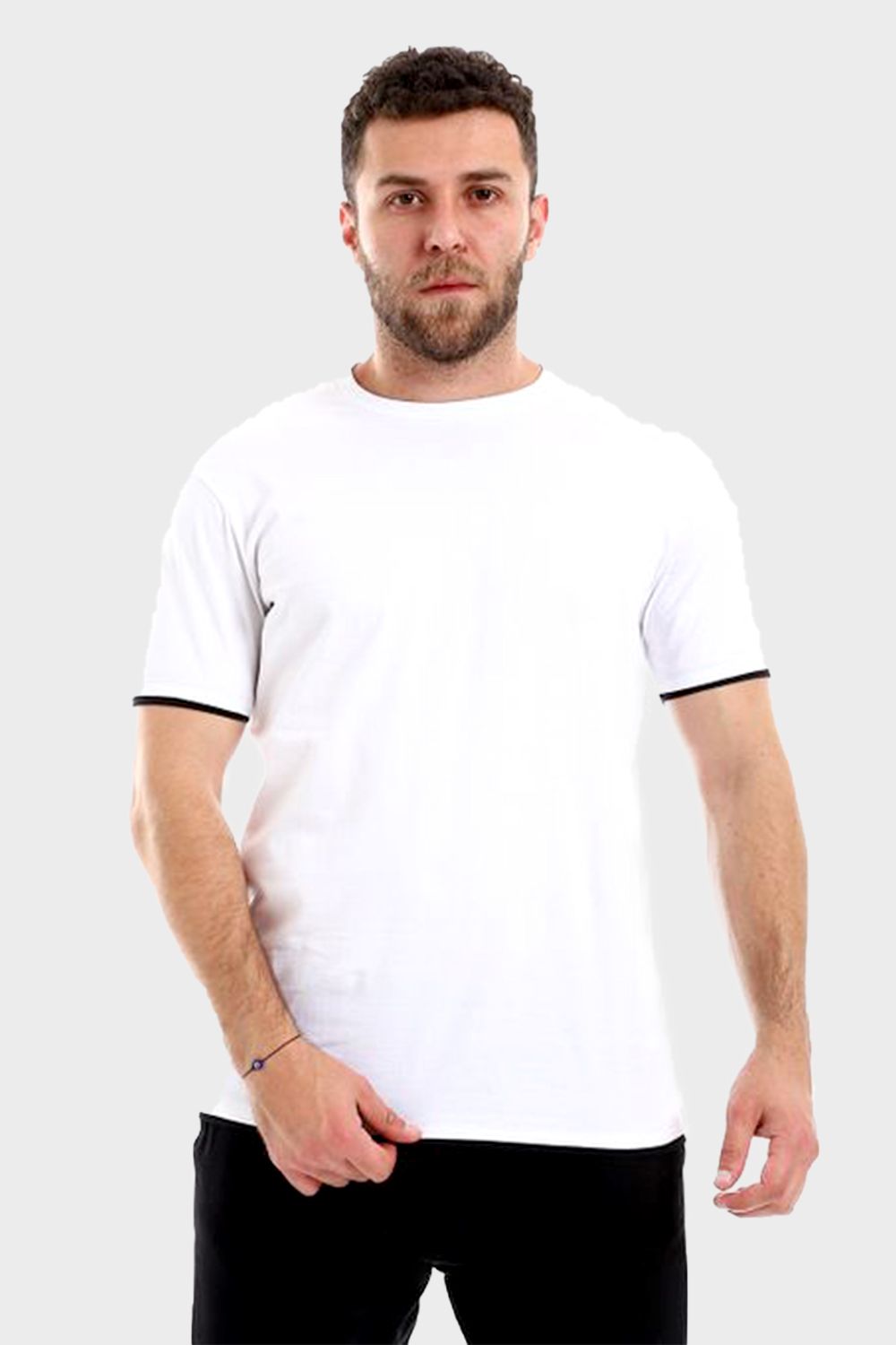 Izor Plain Basic Short Sleeves T-Shirt