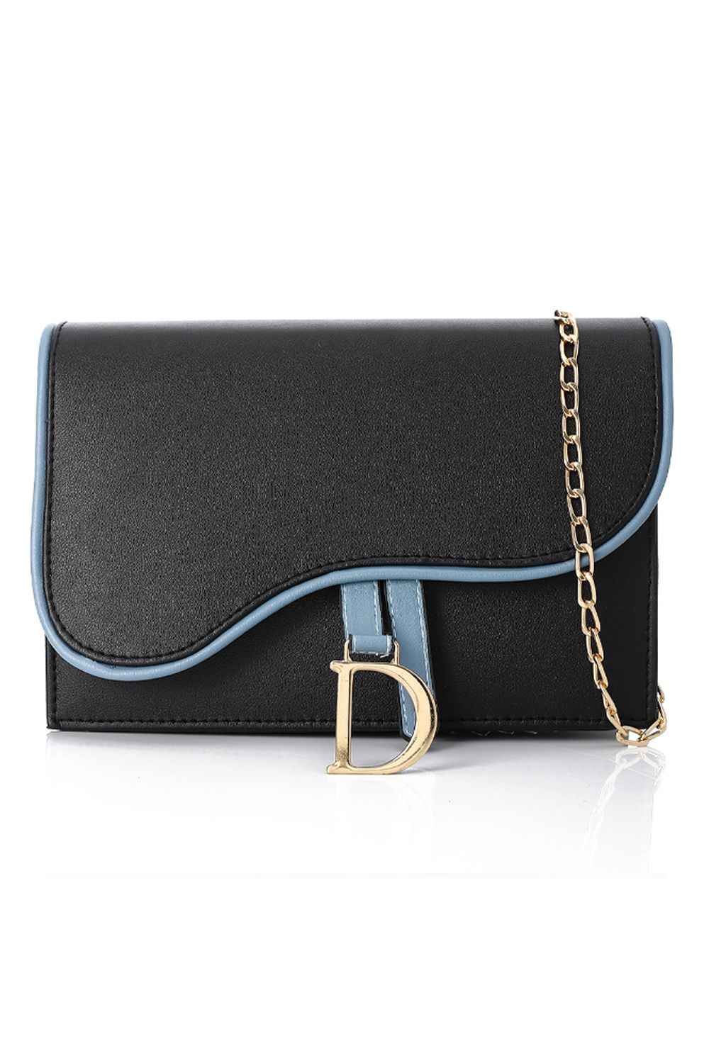 XO Style Chain Strap Crossbody Bag