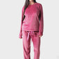 Shechick Plain Relaxed Fit Pajama Set