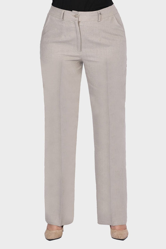 Smoky Casual Straight Leg Pants