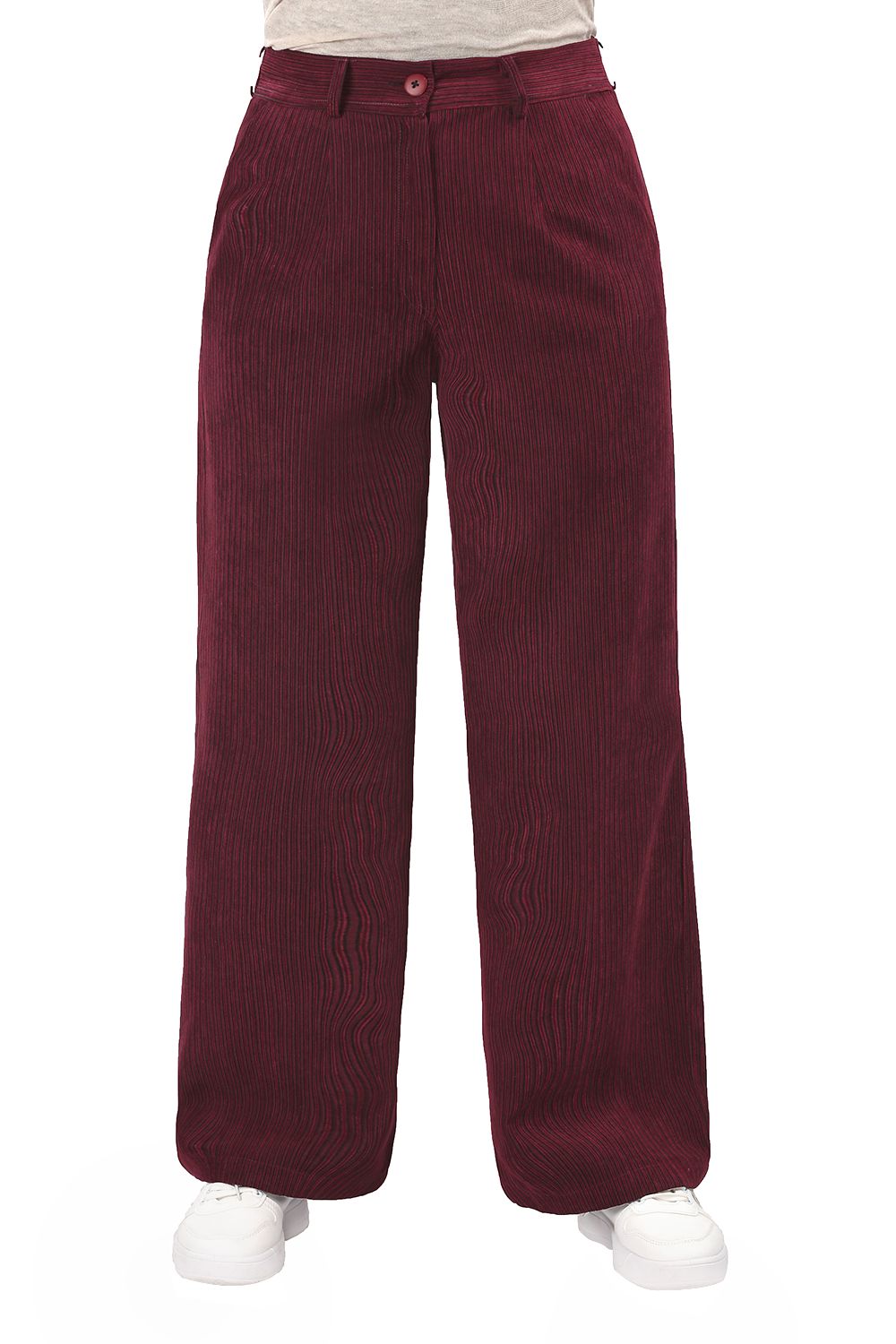 Smoky Corduroy Wide Leg Pants