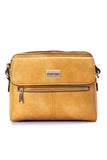 Shoeroom 3 Level Cross Body Bag Yellow