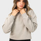 Shechick Unfinished Style Cropped Hoodie