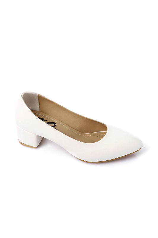 XO Style Plain Heeled Shoes