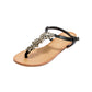 Shoeroom Flat Jewelled Sandals