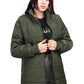 Smoky Long Puffer Jacket