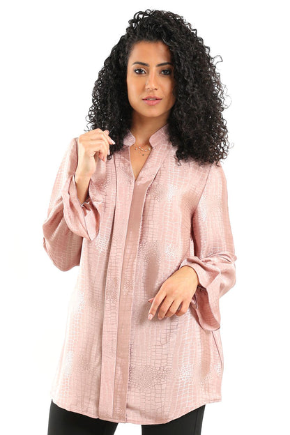 Elegant Self Patterned Blouse