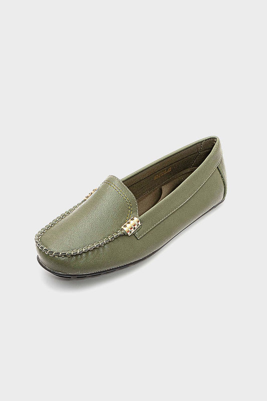 حذاء لوفر جلد سادة