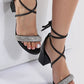 XO Style Strappy Soiree High Heels Sandals