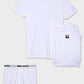 Hero Basic Set Of 4 V-Neck Under T-Shirt With Boxer