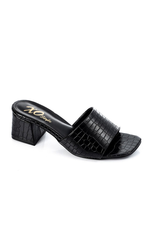 Xo Style Leather Slides