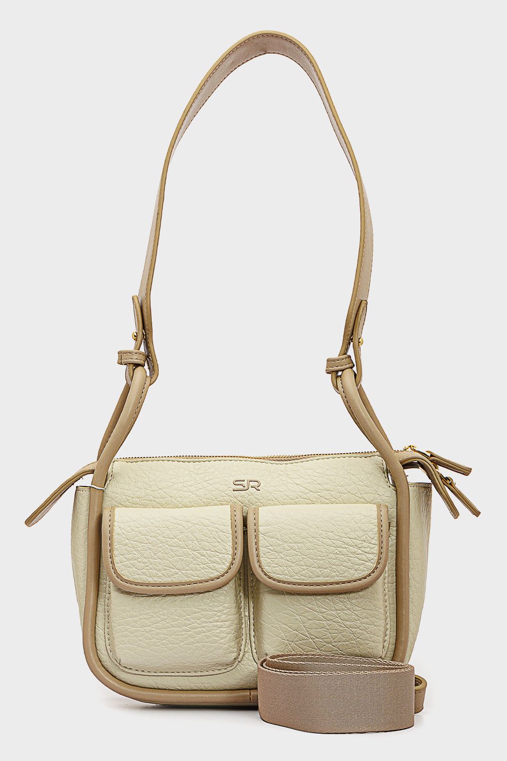 Shoeroom Front Pockets Crossbody Bag