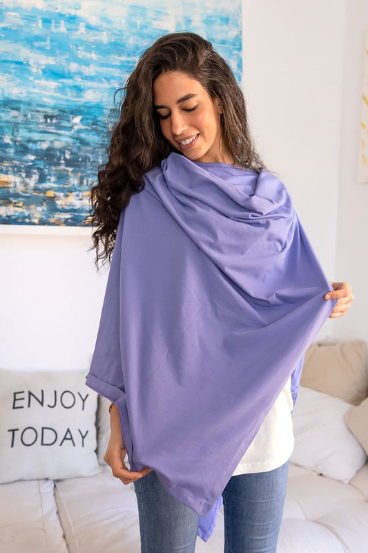 Hesper Solid Nursing Cover and Shawl