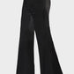 Smoky Flare Leg Satin Pants