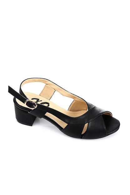 Open Toe Heeled Sandal
