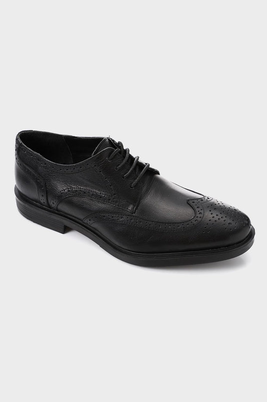 Mr.Joe Perforated Leather Classic Shoes