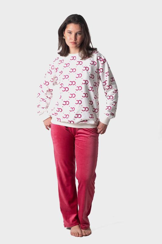 Shechick Comfy Printed Pajama Set