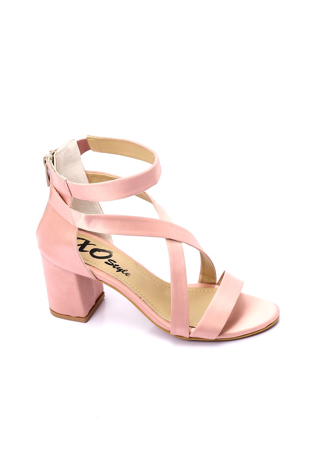 XO Style Plain High Heels Sandals