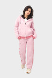 Shechick Bi-Tone Hoodie & Sweatpants Tracksuit Set