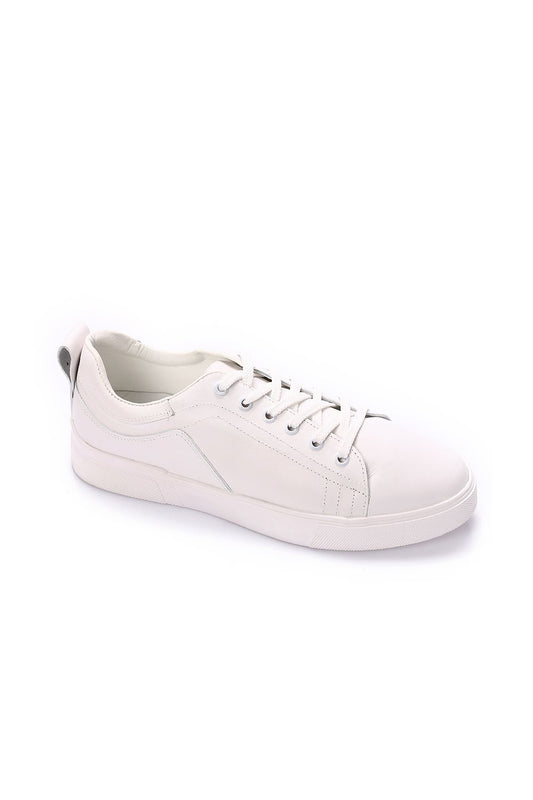 Mr.Joe Lace up Genuine Leather Sneakers