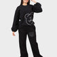 Shechick Cute Teddy Bear Printed Pajama Set