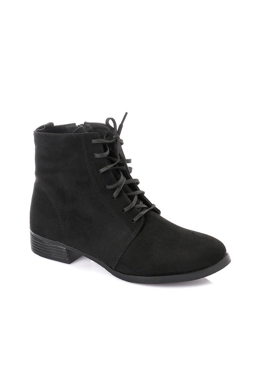 XO Style Fashionable Lace Up Boots