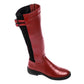 Mr.Joe Bi-Tone Side Zipper knee High Boot