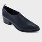 Mr.Joe Oval Toe Cap Shape Shoes