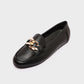 Shoeroom Upper Chain Simple Loafer