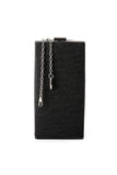 Mr.Joe Rectangle Shaped Glitter Soiree Clutch