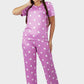 Shechick Hearts Printed Pajama Set