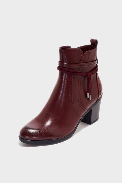 Stylish Heeled Half Boots