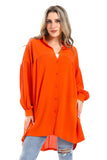 Mr.Joe Plain Long Sleeves Tunic