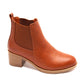 XO Style Elastic Side Ankle Boots