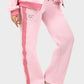 Shechick Bi-Tone Straight Leg Sweatpant