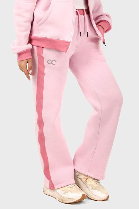 Shechick Bi-Tone Straight Leg Sweatpant