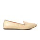 Pointed Toe Cap Genuine Leather Ballerina