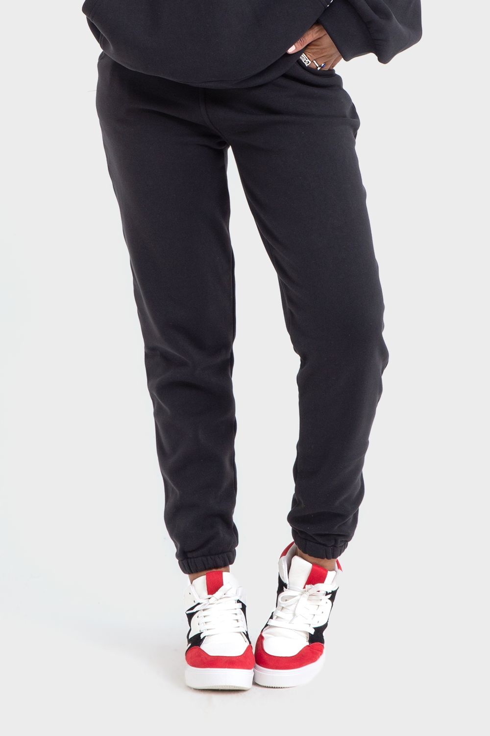 Okoye Premium Line, Black Jogger Pants