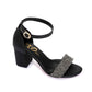 XO Style Glitter Sandals