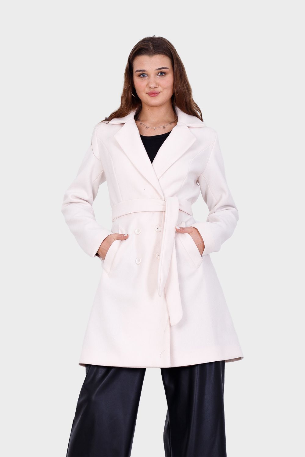 Miss Venus Solid Classic Coat