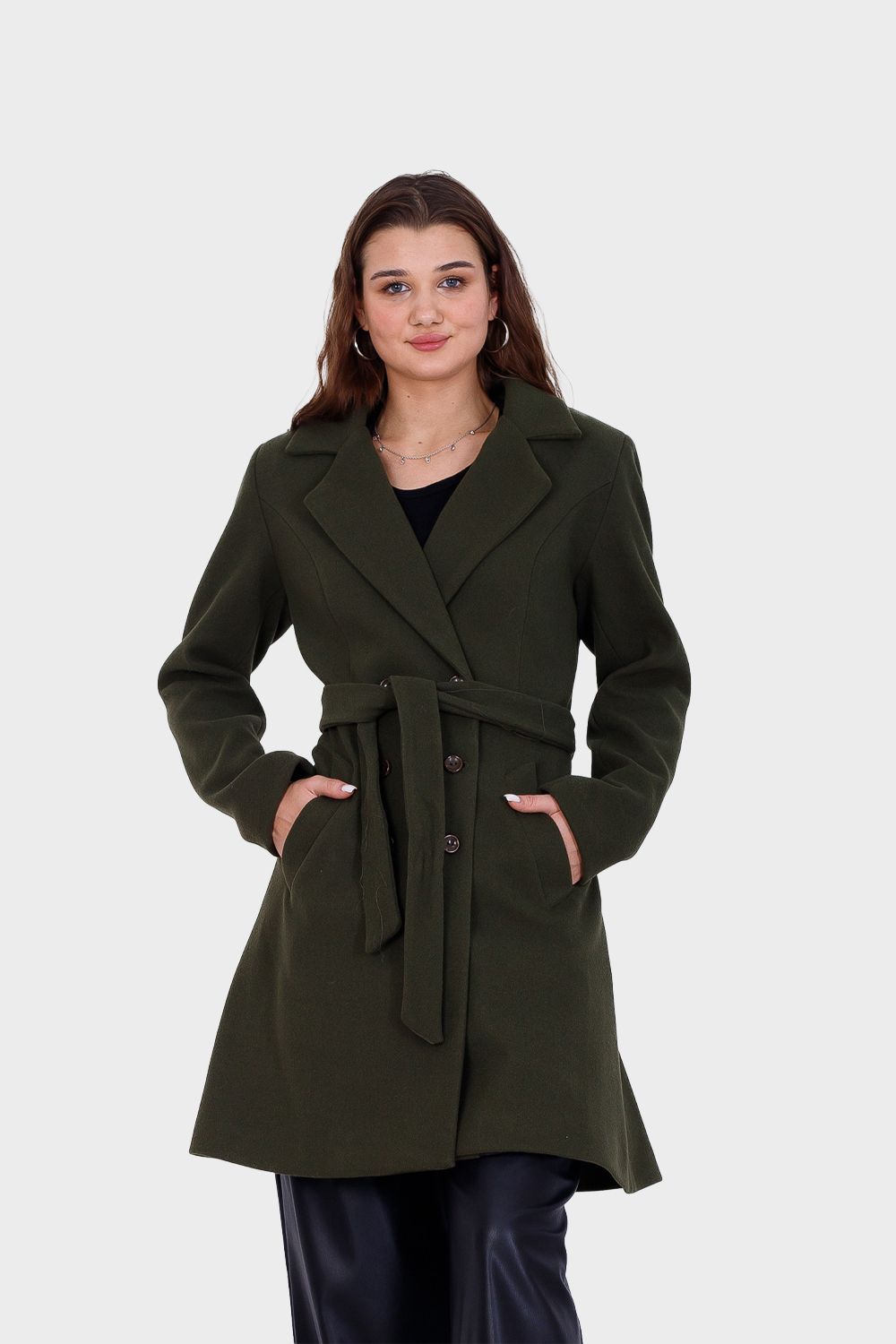 Miss Venus Solid Classic Coat