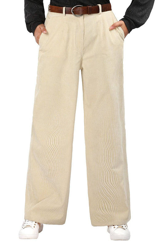 Smoky Corduroy Wide Leg Pants