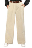 Smoky Corduroy Wide Leg Pants