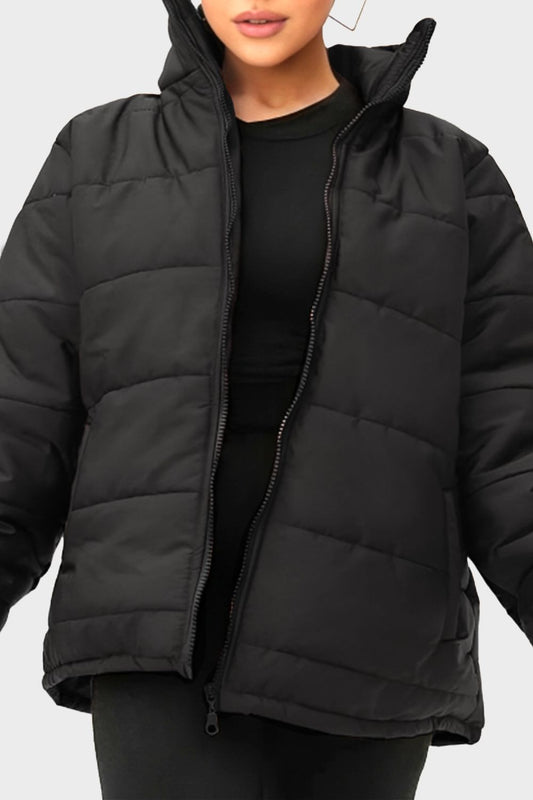 SO-OFF High Neck Puffer Jacket