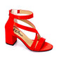 XO Style Plain High Heels Sandals