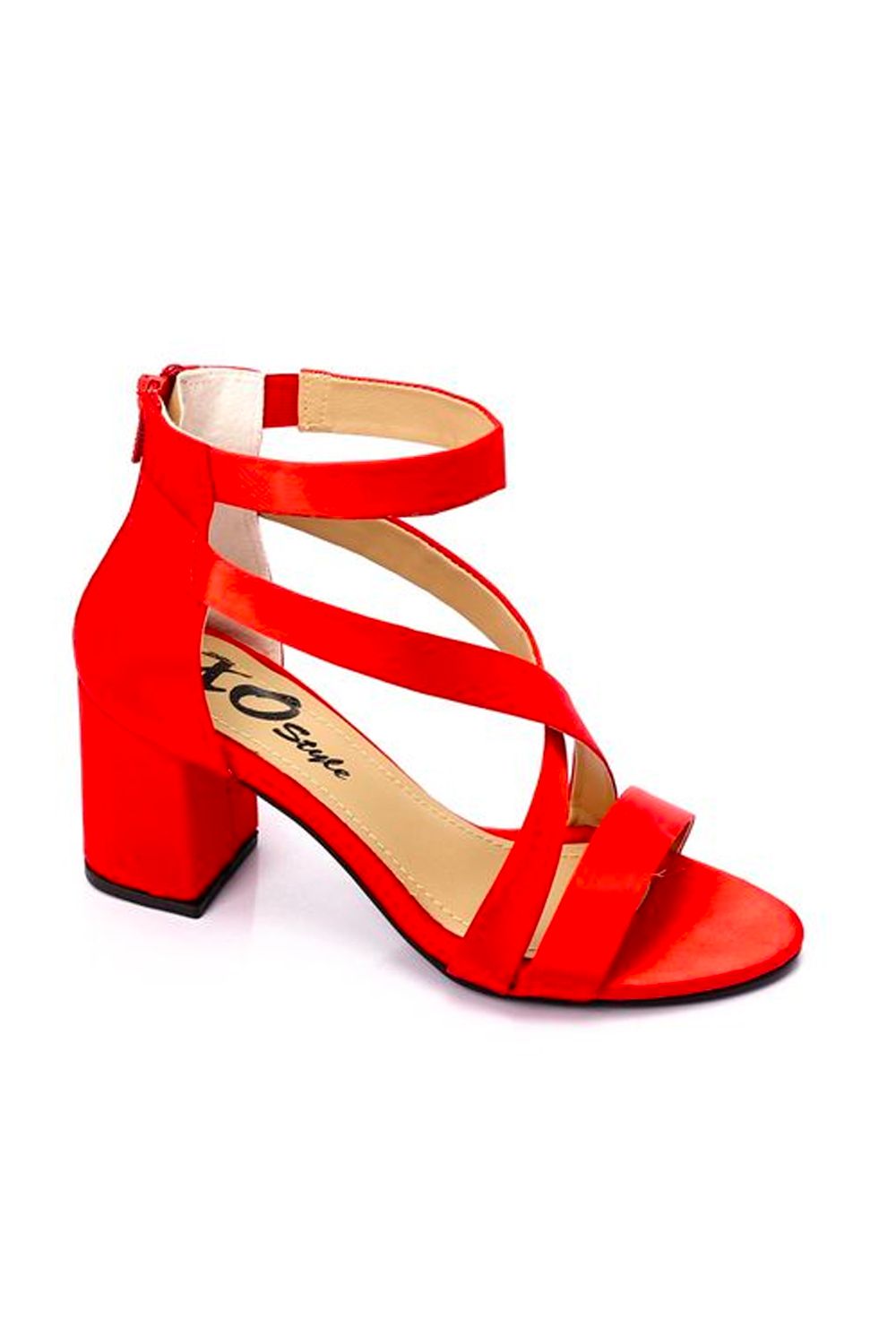 XO Style Plain High Heels Sandals