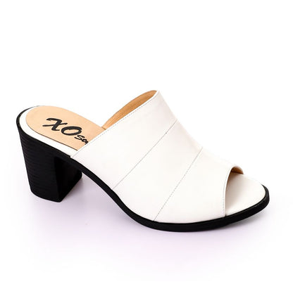 Open-Toe High-Heel Slipper